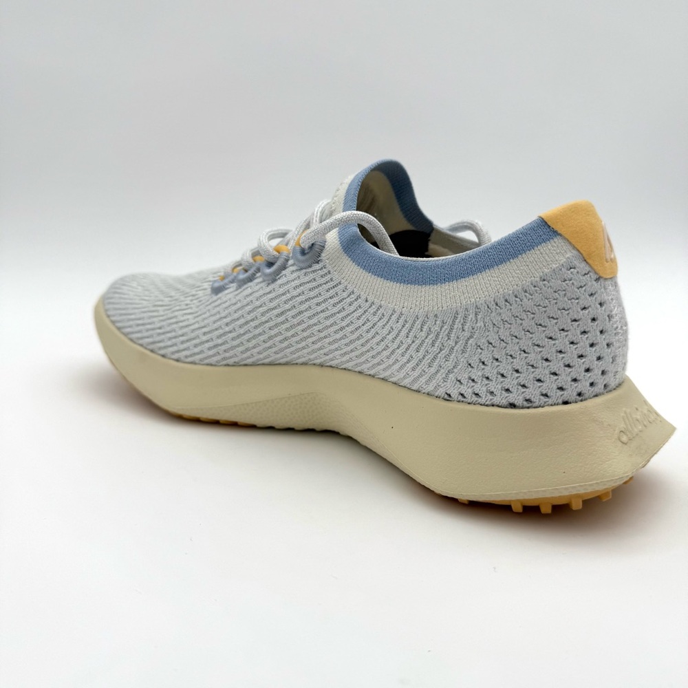 NIB NWT New Allbirds Mens Tree Dasher 2 Size 8 Shoes Blizzard Beige Hush Walking - Picture 5 of 9